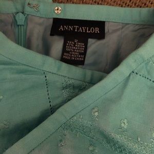 Ann Taylor turquiose skirt